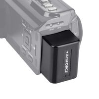 Delaman NP-FV5 Plus 3.7V 2500mAh Rechargeable Lithium Battery for HDV-534KM 4K WiFi 1080p Camera