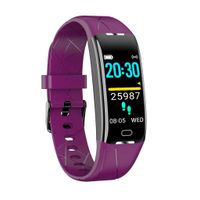 Bluetooth Smartwatch,Smart Watch Touch Screen Watch,Sleep Monitoring,Heart Rate Blood Pressure Monitoring,Remote Control Camera Smartwatch，Reloj inteligente（Purple）