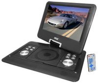 Portable, Pyle Home PDH14 14-Inch Portable TFT/LCD Monitor with Built-In DVD Player MP3/MP4/USB SD Card Slot Consumer Electronic Gadget Shop