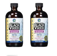 Amazing Herbs Black Seed Cold-Pressed Oil 8oz. (Pack of 2)