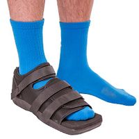 BraceAbility Post-op Shoe for Broken Foot or Toe | Medical/Surgical Walking Shoe Cast Boot, Stress Fracture Brace & Orthopedic Sandal with Hard Sole (Large - Male)
