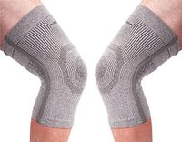 (PK of 2) Incrediwear Knee Sleeve - Radical Pain Relief for Aches & Injuries (XXL)