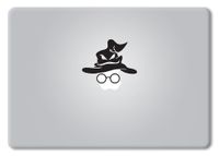 HP Sorting hat with Glasses Die-Cut Vinyl Decal Sticker for MacBook Laptop (15" Mac Touch bar)