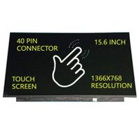 15.6" 1366x768 HD LCD Display Touch Screeb Digitizer Assembly for HP Pavilion 15-CS0053CL 15-CS0061CL L25330-001