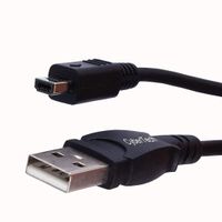 CyberTech Replacement USB Cable Compatible for Fujifilm Finepix A205s,A210,A310,A330,A340,A405,A607,A699,E500,E510,E550,F401,F402,F410,F420,F440,F450,F455,F610,F700,F710,F810, M603,Q1 Digital Camera