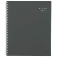 AT-A-GLANCE 2019-2020 Academic Year Weekly & Monthly Planner, Large, 8-1/2" x 11", Charcoal (AYC54545)