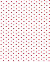 Little Red Valentine Hearts Tissue Wrapping Paper-20 Sheets
