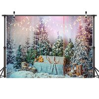 Zippem Christmas Printed Background Cloth Photography Props Wall Art Decoration Backgrounds