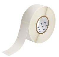 Brady THT-83-427-0.5 2" Width x 7" Height, B-427 Self-Laminating Vinyl, Matte Finish White/Translucent Thermal Transfer Printable Label (500 per Roll)