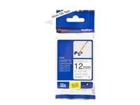 Brother Mobile TZEFX231 P-Touch Tape, 1/2' W, Industrial, Black on White