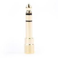 BLUECELL 6.35mm (1/4 inch) to 3.5mm (1/8 inch) Stereo Audio Adapter Male to Female Gold Plated-1Pack