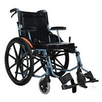 BABIFIS Electric Wheelchair, Detachable Lightweight Folding Scooter for The Elderly Disabled Four-Wheel Automatic Intelligent A