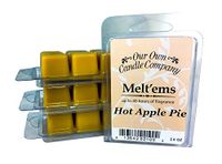 Our Own Candle Company Premium Wax Melt, Apple Pie, 6 Cubes, 2.4 oz (4 Pack)
