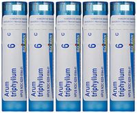 Boiron Arum Triphyllum 6C (Pack of 5), Homeopathic Medicine for Hoarseness