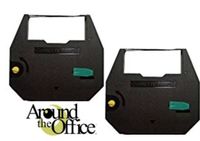 Royal Scriptor and Scriptor II - 2 Pack - Typewriter Ribbon by Around The Office Compatible Black, Correctable