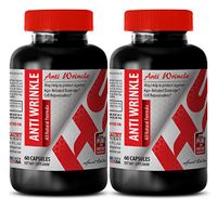 Green Tea Extract Supplement - Anti Wrinkle All Natural Formula - Prevent fine Lines (2 Bottles)