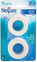Nexcare Gentle Paper Tape 1 Inch X 10 Yards, 2 ea (Pack of 3)