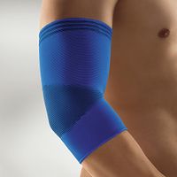 Bort Activecolor Elbow Support, Undersleeve, Elbow Brace Compression Sleeve, Elastic Support, Tendonitis Pain, Tennis Elbow, Golfer's Elbow, Arthritis, Bursi Zippered Storage Pouch (Black, Small)