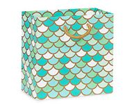 Printed Paper Gift Bags - Mermaid Paradise - Jewel - 10 Pack