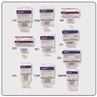 Coverlet - Adhesive Strip Coverlet - 1 X 3 Inch Fabric Rectangle Tan Sterile - 100/Box - McK