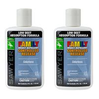 Sawyer Products SP5202 Premium Controlled Release Insect Repellent Lotion, Twin Pack, 4-Ounce, White