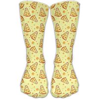 Unisex Breathable Perspiration Cotton Socks Pizza Cheese Ankle Socks Athletic Socks Casual Sport Socks