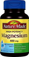 Nature Made High Potency Magnesium 400 mg Softgel
