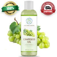 Aceite De Semilla De Uva Organico Grapeseed Oil Para La Cara Pelo Arrugas Piel