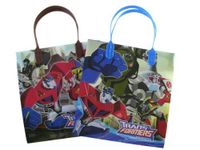 Transformers Gift Bags Party Tote Bags - 6pc Set - Transformers Party Gift Tote Bags