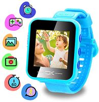 Binteng Toys for 4-8 Year Old Kids Smart Watch for Kids smartwatch with Camera Pedometer USB Charging Kids Watches Games Best Christmas Birthday Gifts for Boys Girls (Light Blue)