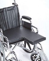 Amputee Wheelchair Surface, Standard, Polyfoam, Bilateral