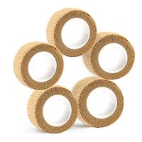 5PCS 2.5cm × 5m Self Adherent Cohesive Wrap Bandages Medical Health Care Treatment Gauze for Wrist Stretch Athletic Tape