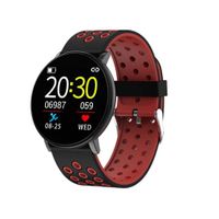 HOTUEEN Unisex Waterproof Digital Display Buckle Closure Smart Bracelet Health Wristband Smart Watches
