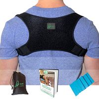 Posture Corrector for Men & Women That Provide Back Support Brace, Improve Thoracic Kyphosis, Prevent Slouching | Under Clothes Upper Back Brace | Adjustable Size(XL)
