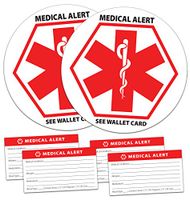 Medical Alert Car Emblem Kit (2)