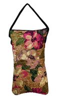 Maddak Folding Cane Bag, Cotton, Burgundy (703340001)