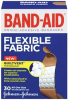 Special pack of 5 BAND-AID FLEXIBLE FABRIC EXTRA 3/4i X 3i 4431 30 per pack
