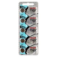 5PK Maxell SR1136SW Replaces Energizer 344, 350, Eveready 344, 350, UCAR 350