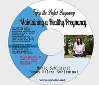 Healthy Pregnancy Subliminal CD-Music.Enjoy The Perfect Pregnancy, Experience a Joyful Pregnancy, with Subliminal Messages