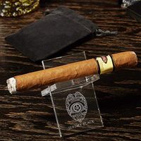 Police Badge Personalized Acrylic Cigar Stand Gift for Police Officer