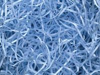 6oz Bag Light Blue VERYFINE Fine Cut Gift Basket Shred Paper Grass Filler Bedding nfLG -459
