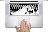Anime Girl Macbook Keyboard Decals (Fits 13, 15 inch Air/Pro/Retina) by Demon Decal