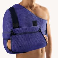 BORT 121200 OmoStabil® Desault's Bandage, Shoulder/Arm Immobilizer, Rotator Cuff, Dislocation, Shoulder Fracture, Made in Germany (White, Size 2= 37.4″ – 49.2″)