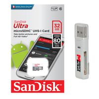 Generic Ultra 32GB MicroSD HC Class 10 Uhs-1 Mobile Memory Card for Samsung Galaxy J7 J5 J3 Prime with USB 2.0 Memorymarket Dual Slot MicroSD & SD Memory Card Reader