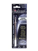 Fisher Space Pen Bullet medium point black ink refill cartridge [PACK OF 2 ]