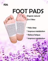 Foot Pads Patches & Aroma Foot Care Patch Relieve Stress & Improve Sleep,