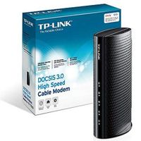 TP-Link DOCSIS 3.0 (16x4) High Speed Cable Modem, Max Download Speeds of 686Mbps, Certified for Comcast XFINITY, Time Warner Cable, Cox Communications, Charter, Spectrum (TC-7620) (Certified Refurbish
