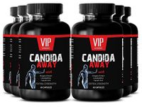 Digestive aid - Candida Away - Immunity Booster Supplements - 6 Bottles 360 Capsules
