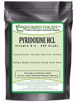 Pyridoxine HCL - USP Food Grade Vitamin B-6 Powder, 5 kg