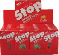 Super Stop Disposable Cigarette Filters - 20 - 30 Count Packs ( 600 Total )